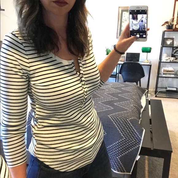 Stripped long sleeve T - Picture 3 of 4